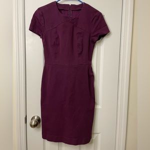 Banana republic Dress Women Great condition Purple Red Plum Business Work Office